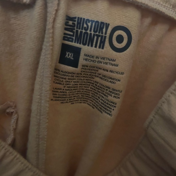 Alice Butts X Target Black History Month BOLD BLACK‎ BOUGIE Track Pants XXL - Picture 2 of 5